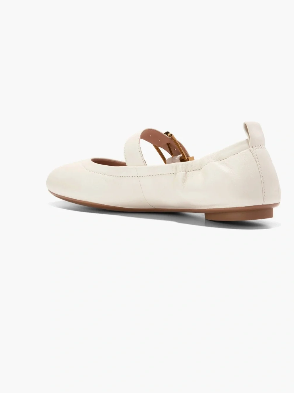 Cole Haan Graclyn Mary Jane Ballet Flat women size 11 ivory, like new
